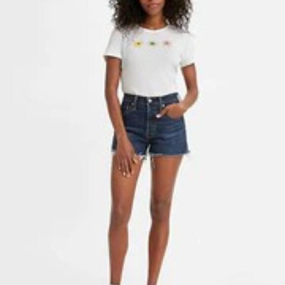 Unworn Sample - Levi's 501 Original Shorts in Salsa T3 Shaker - Picture 2 of 16